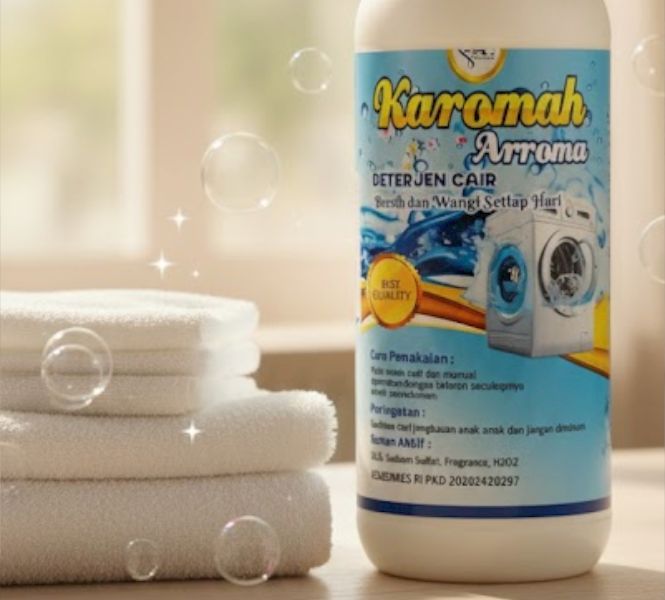 Detail Karomah Parfum dan deterjen cair 