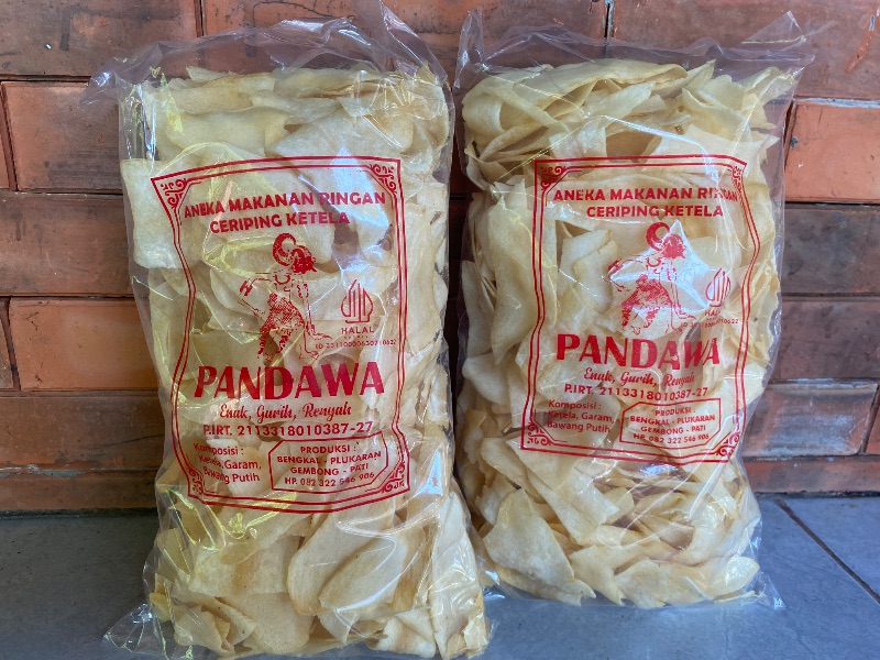 Detail Keripik Ketela Gadung