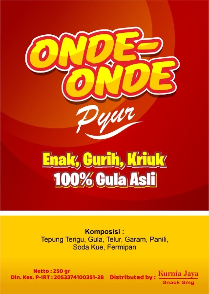 Detail Onde Onde Pyur