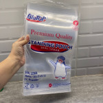 Standing Pouch Premium Quality Blutop/ Plastik Klip Ziplock Kemasan Makanan Kopi 20x35